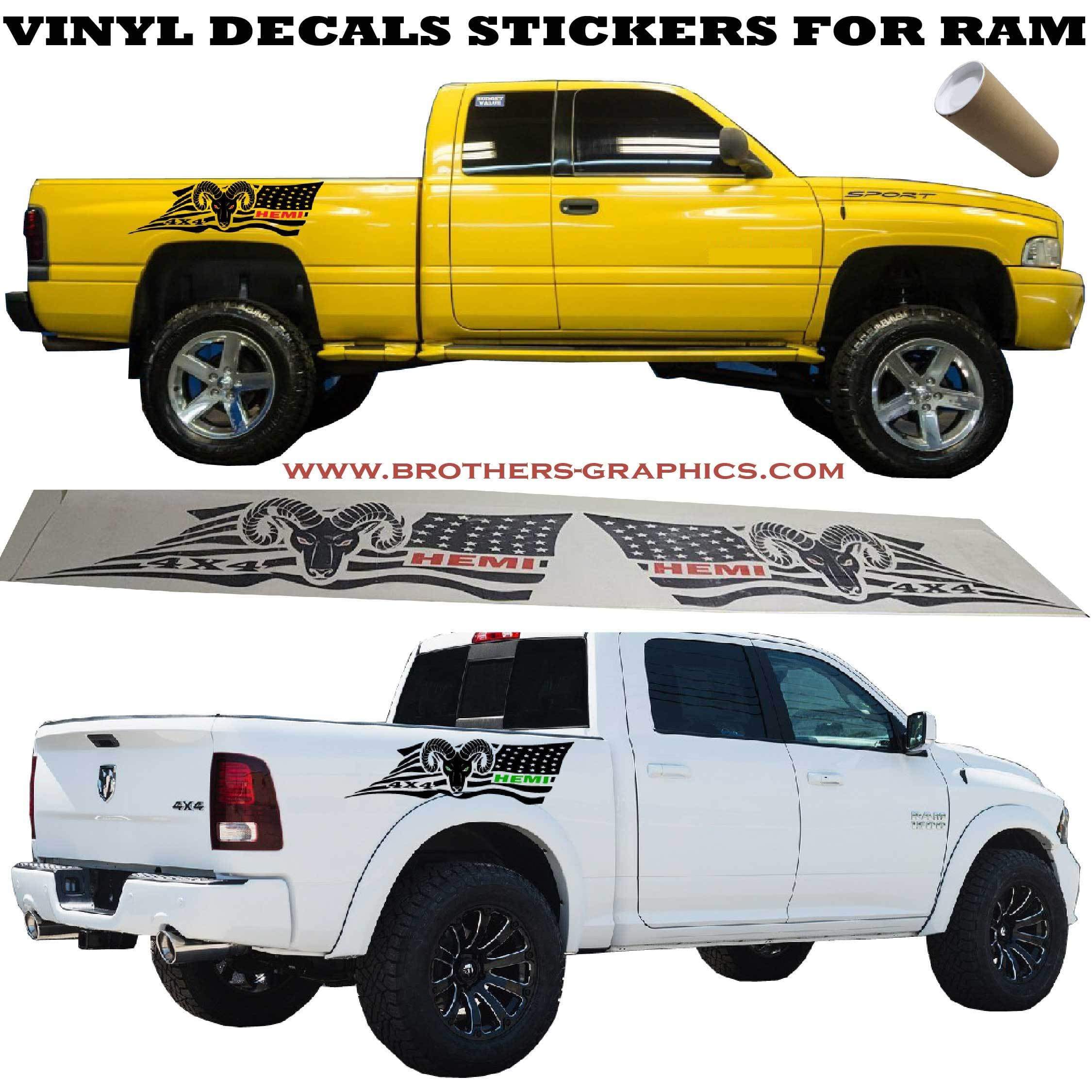 Dodge Ram Decals And Stickers