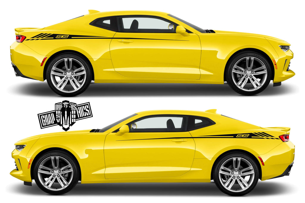 Vinyl Graphics Racing Stripes For Chevrolet Camaro Decals – Brothers  Graphics