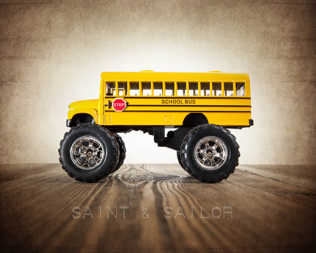 monster school bus toy