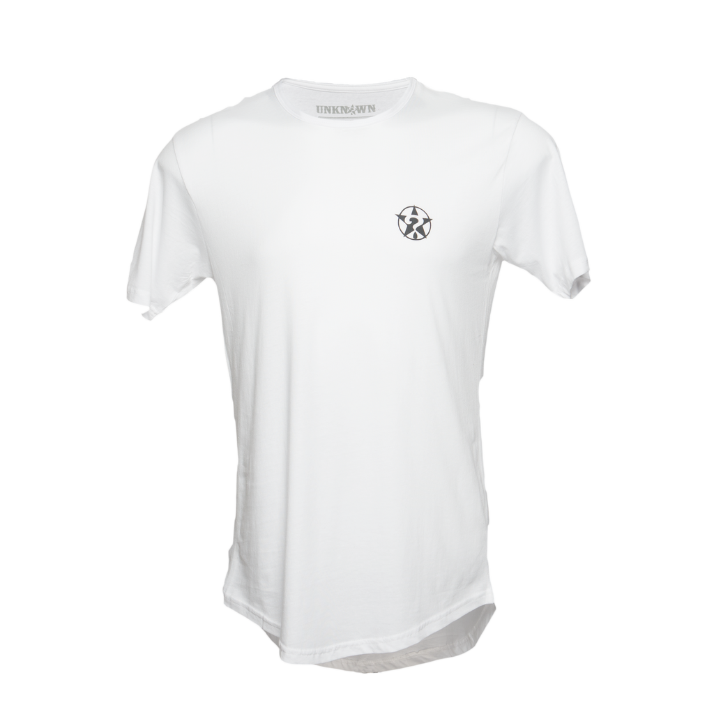 Scallop T-Shirt White – UNKNOWN Industries