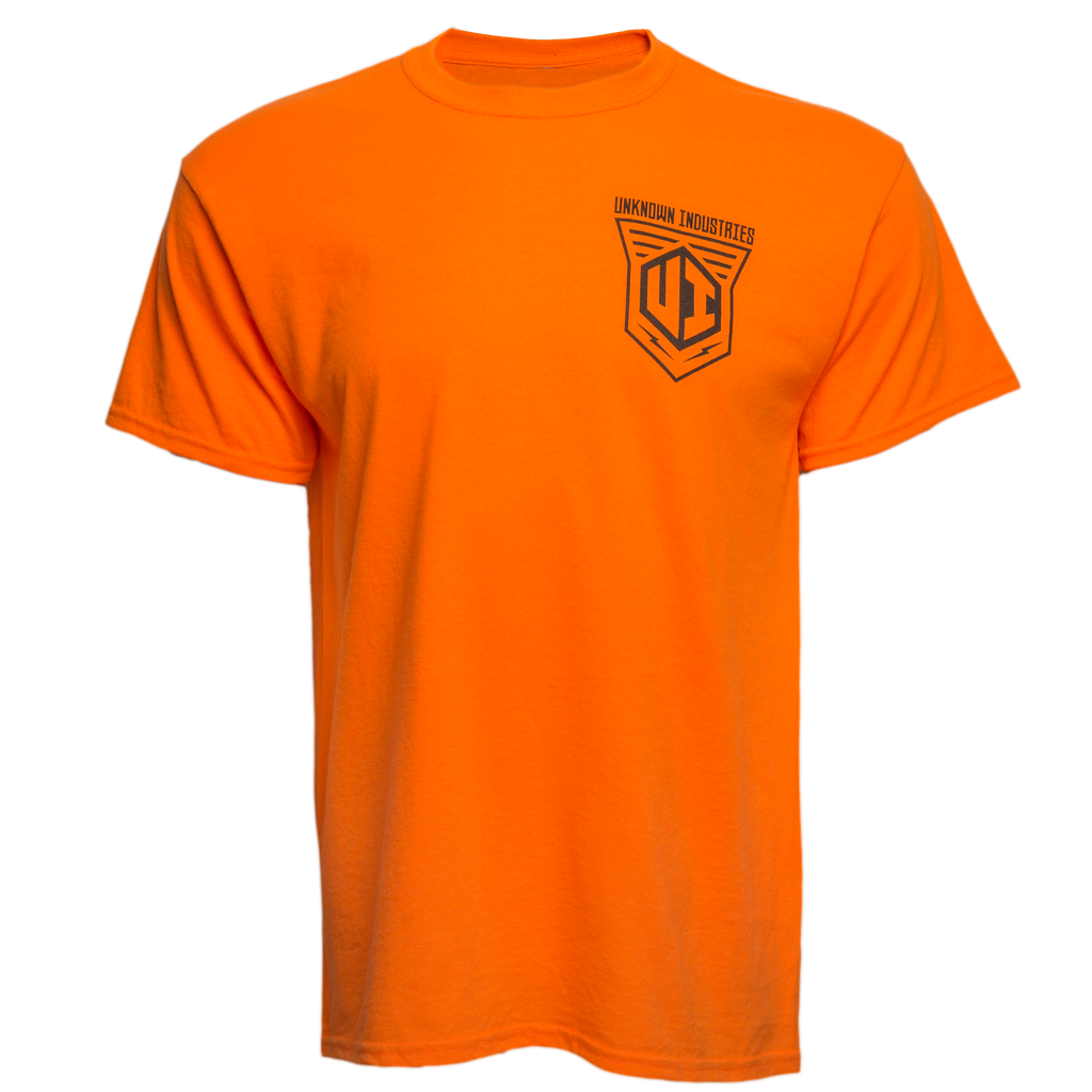job site orange T-Shirt – UNKNOWN Industries