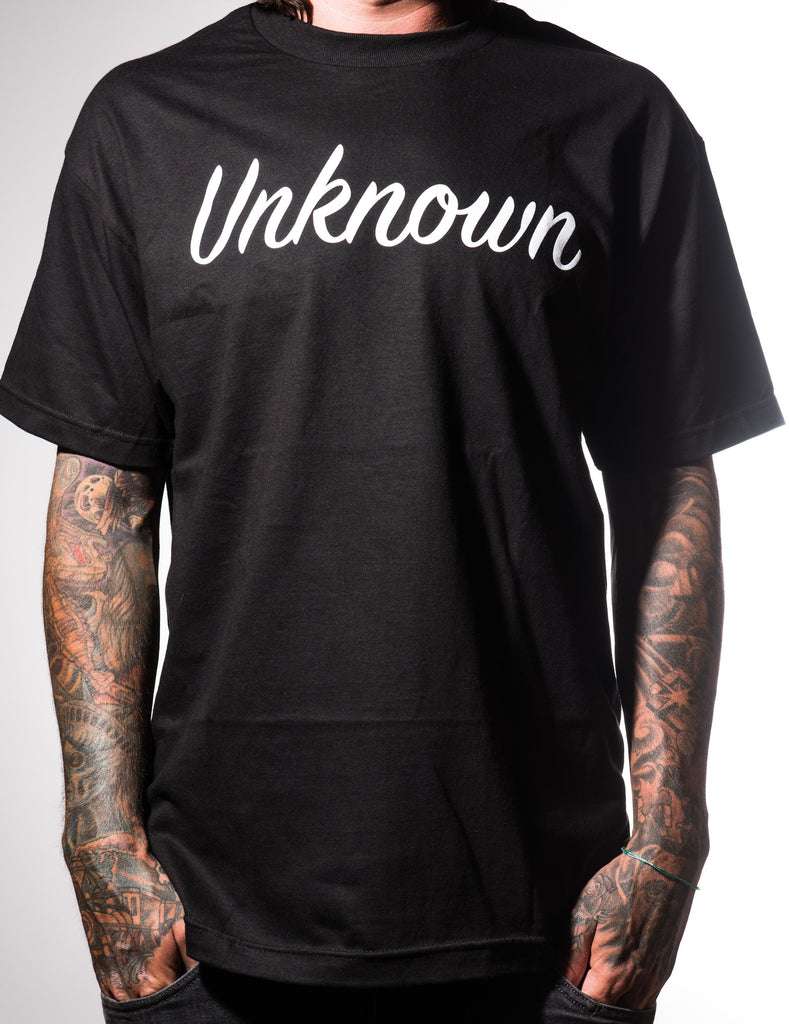 Cursive T-Shirt – UNKNOWN Industries
