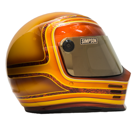 custom simpson helmet