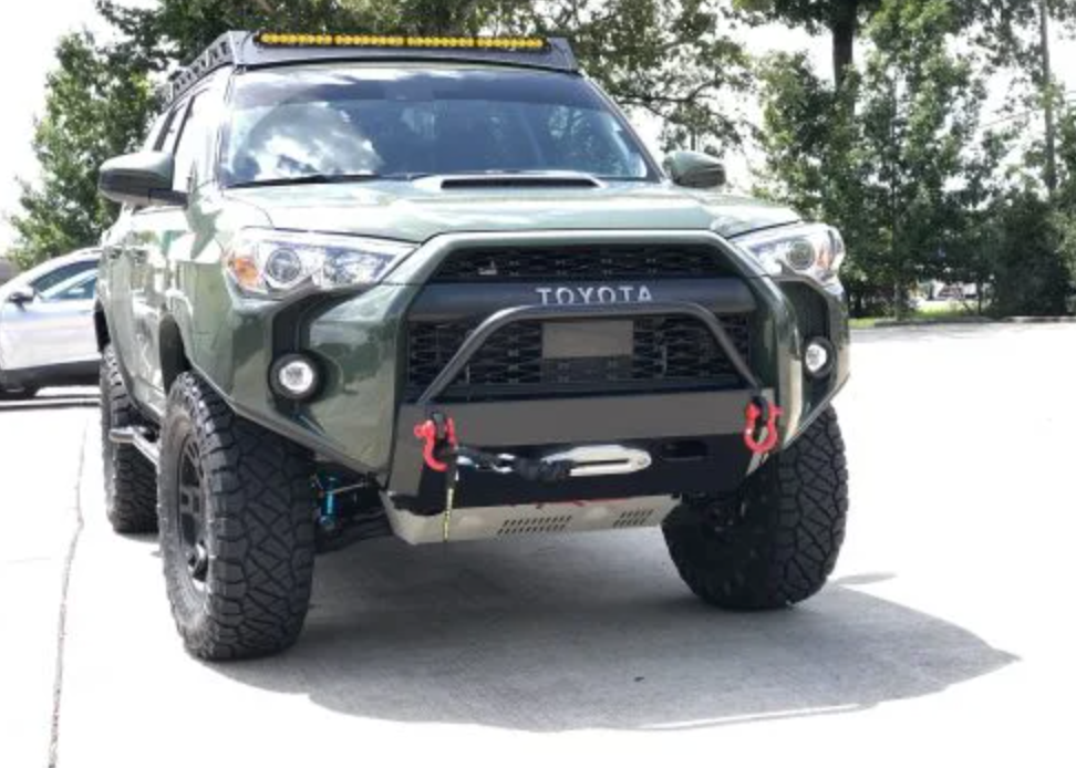 Southern Style Off Road Slimline Hybrid Front Bumper With Access Hol 4x4 Runners