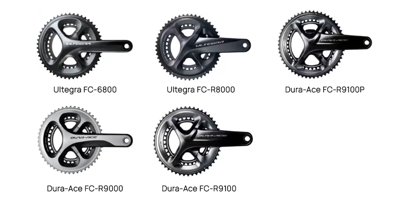 Image of the cranksets that might be subject to inspection