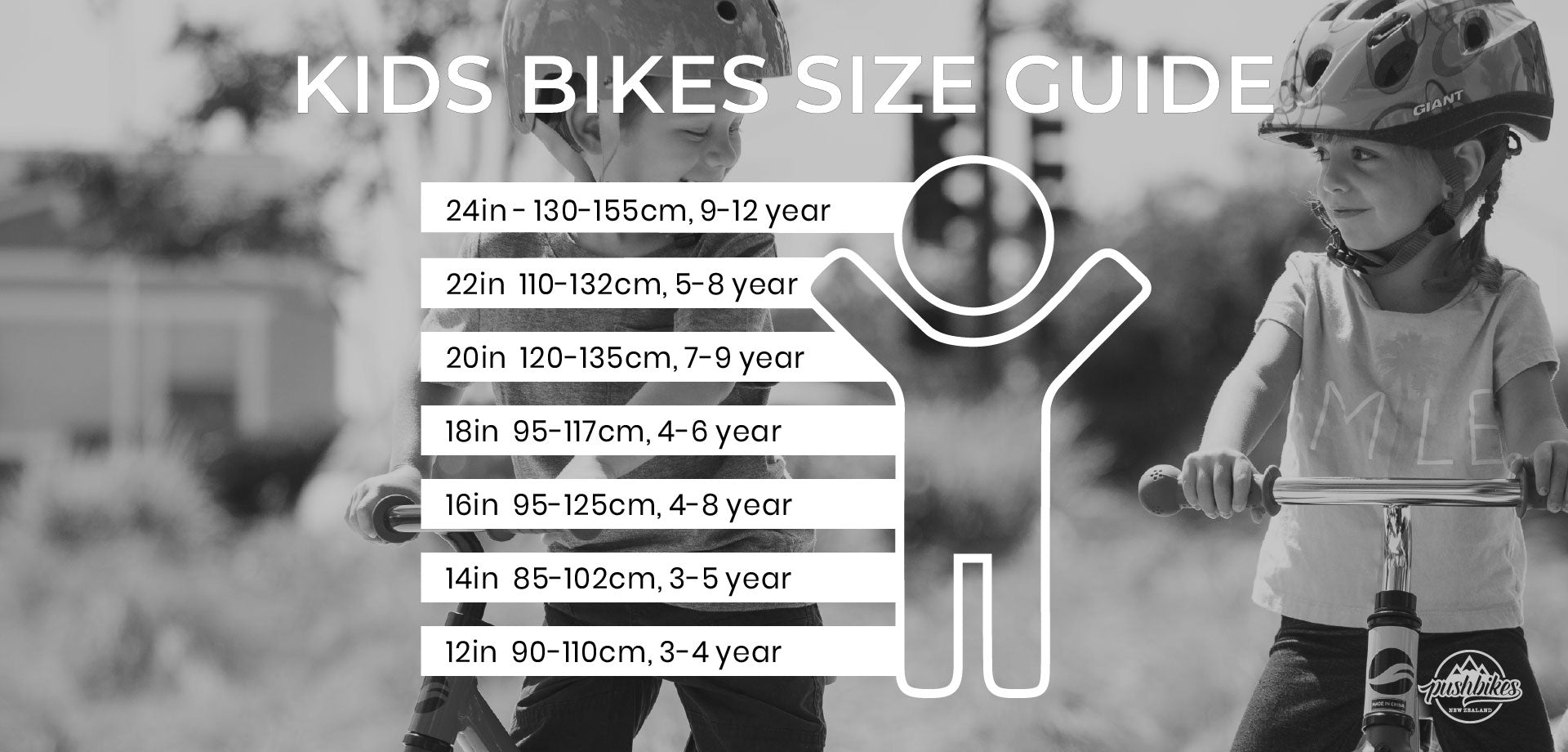 Kids Bike Sizing Guide