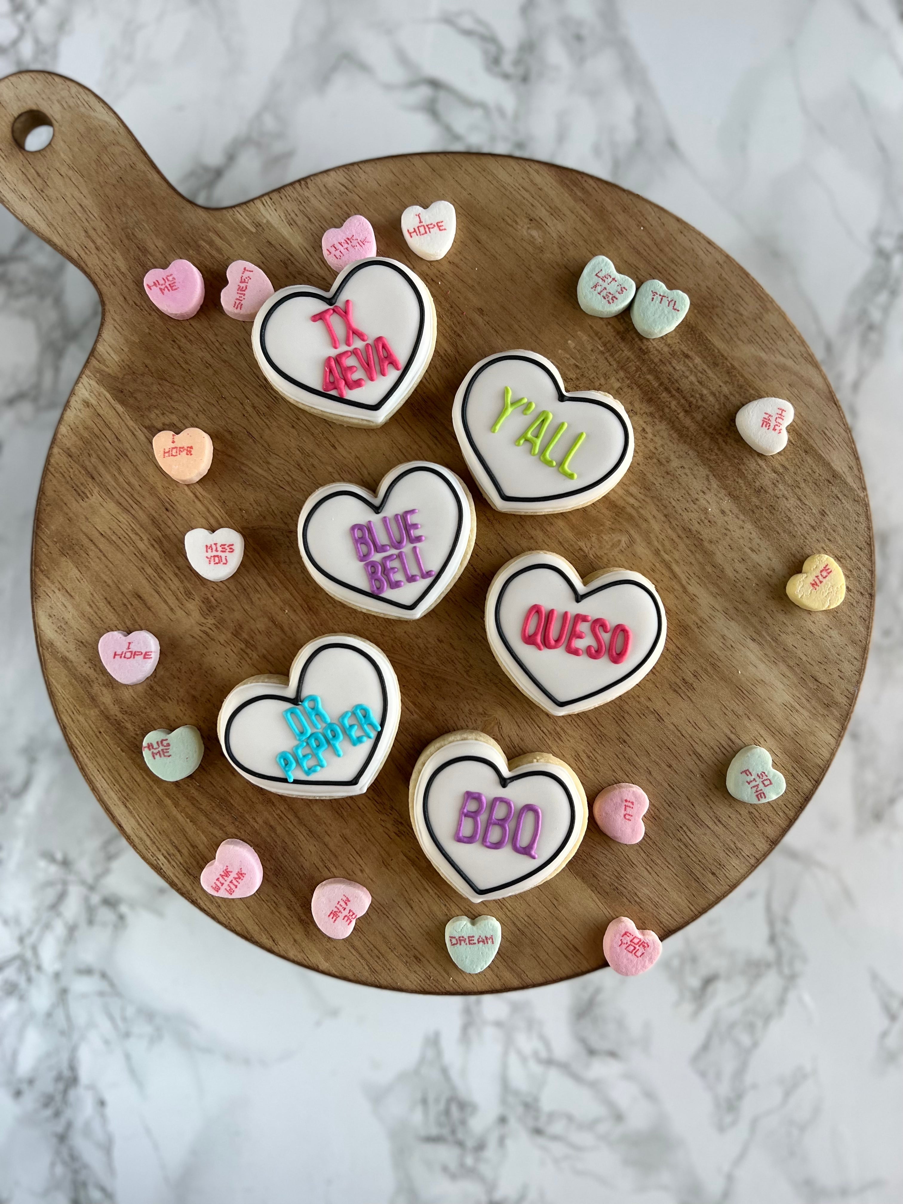 GLUTEN FREE TX convo hearts