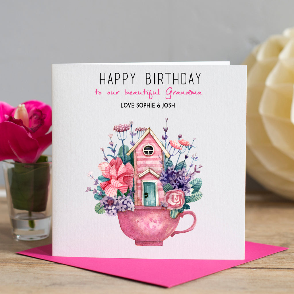 Happy Birthday Auntie Card Lisamariedesigns