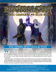 Envoys To The Mount Pre Generated Characters Free Blue Rose Pdf Green Ronin Online Store