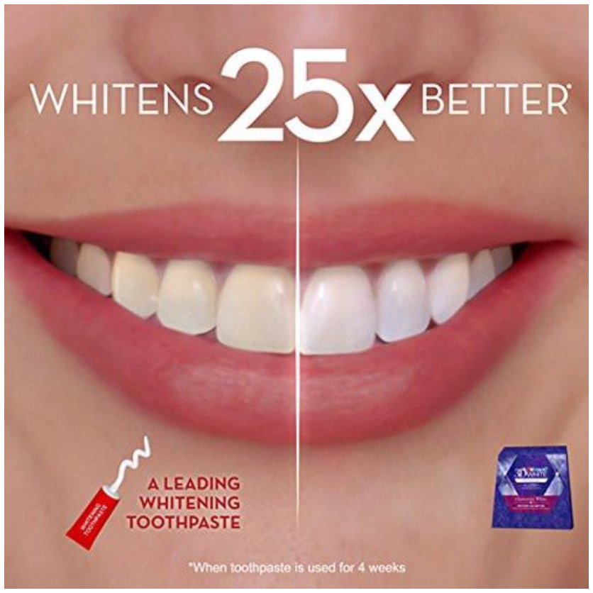 Crest Noticeably White Teeth Whitening Treatment - Cali White