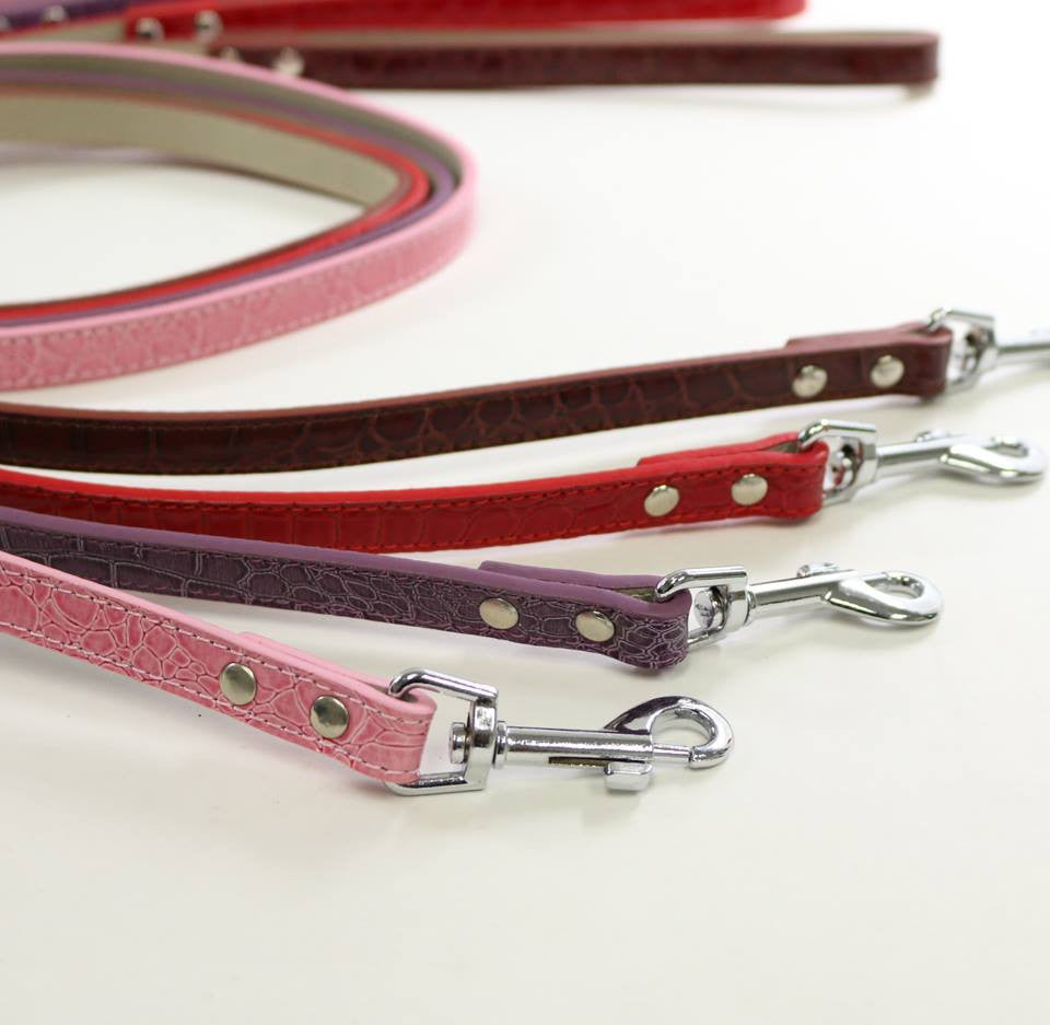 Pink Leash, Pet accessory, Leather leash, Dog Lovers, Dog Leash, Dog ...
