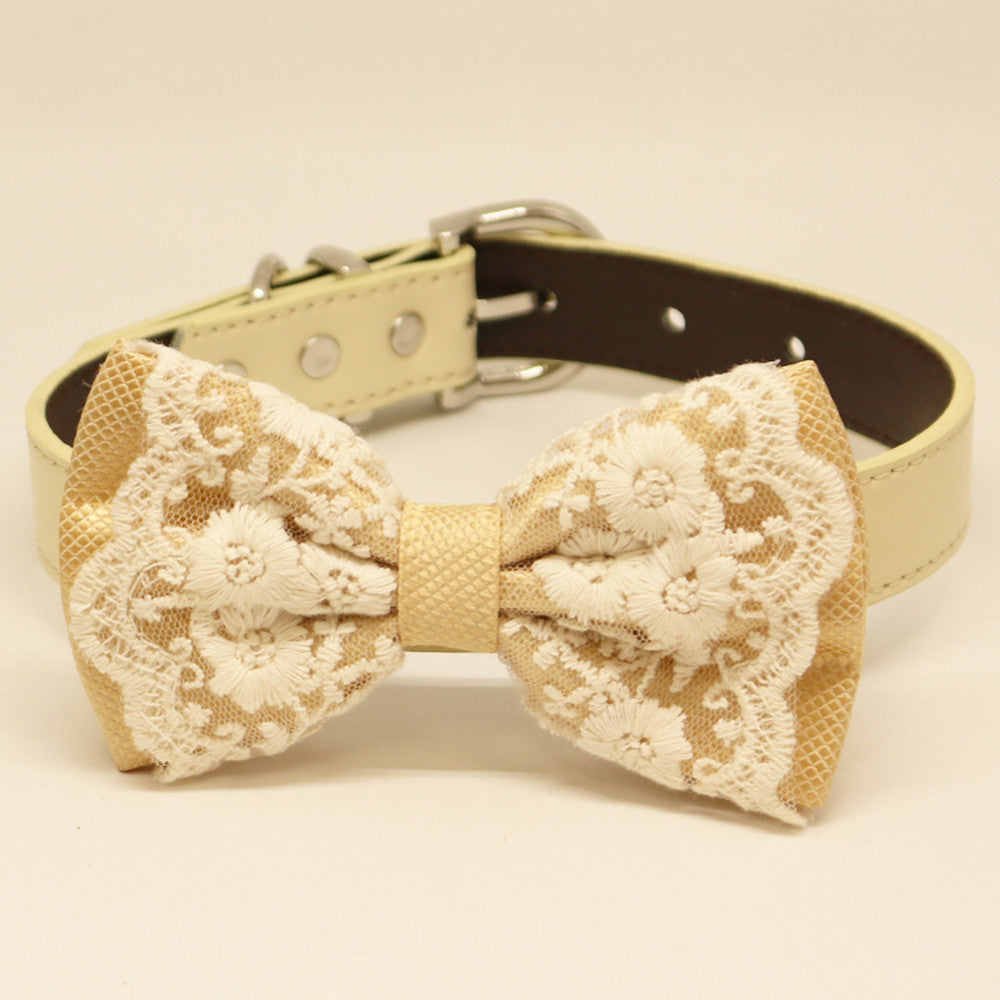 dog wedding bow