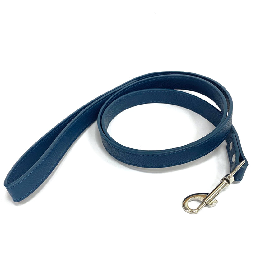 Pet Leash, Navy, Pet accessory, Navy Leather leash , leather leash – LA ...