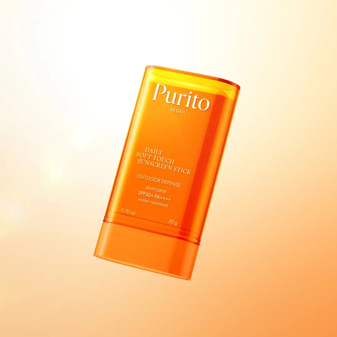 Purito lightweight sunscreen stick for invisible daily coverage