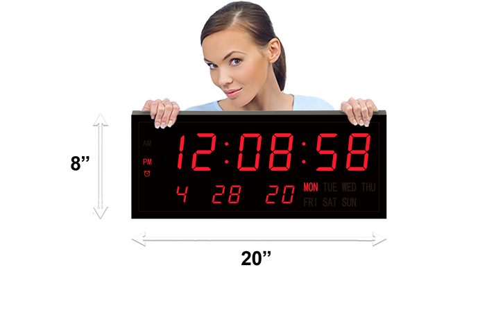 large digital clock