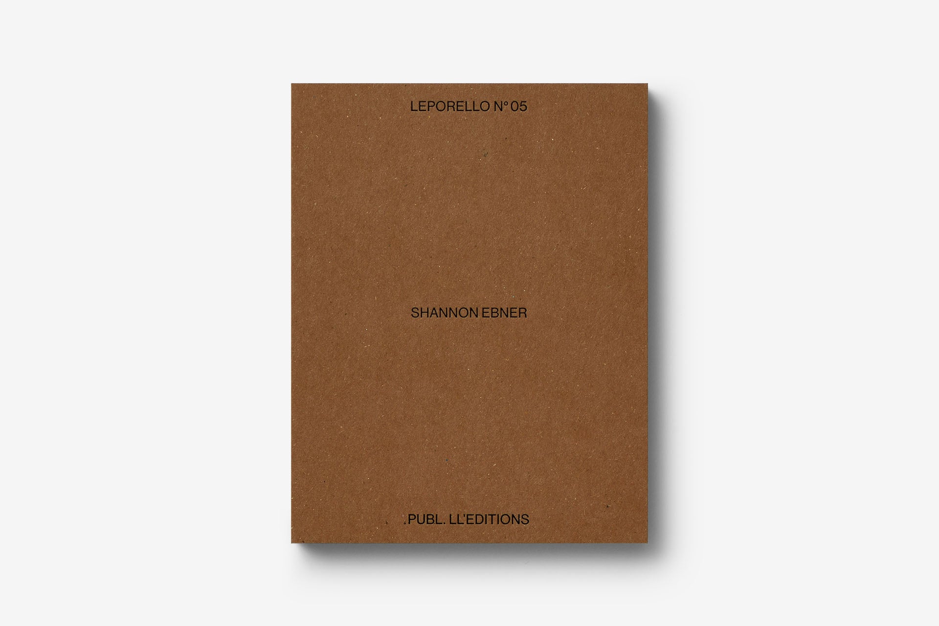 Leporello N° 05 by Shannon Ebner