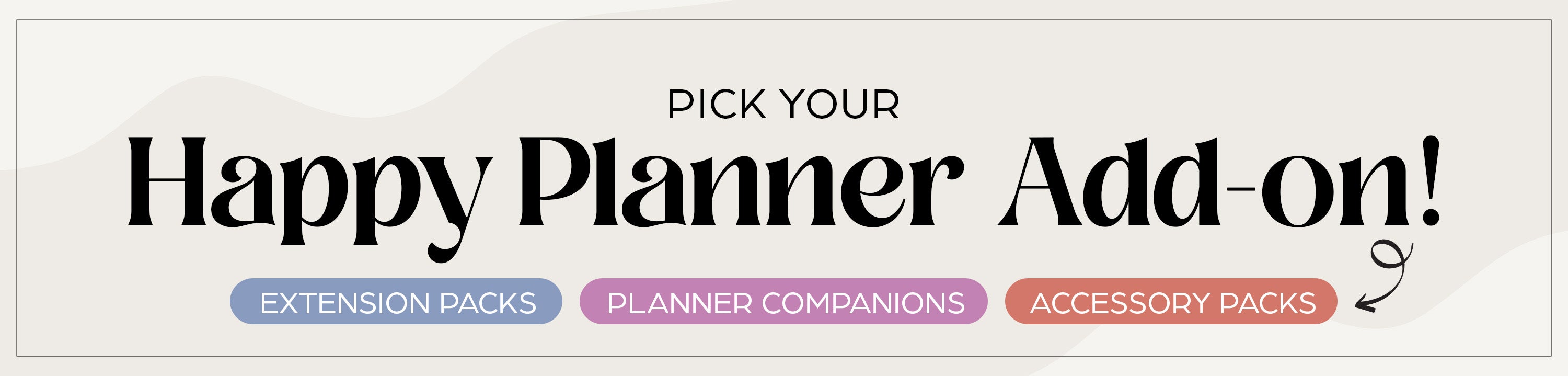 Happy Planner Add-ons