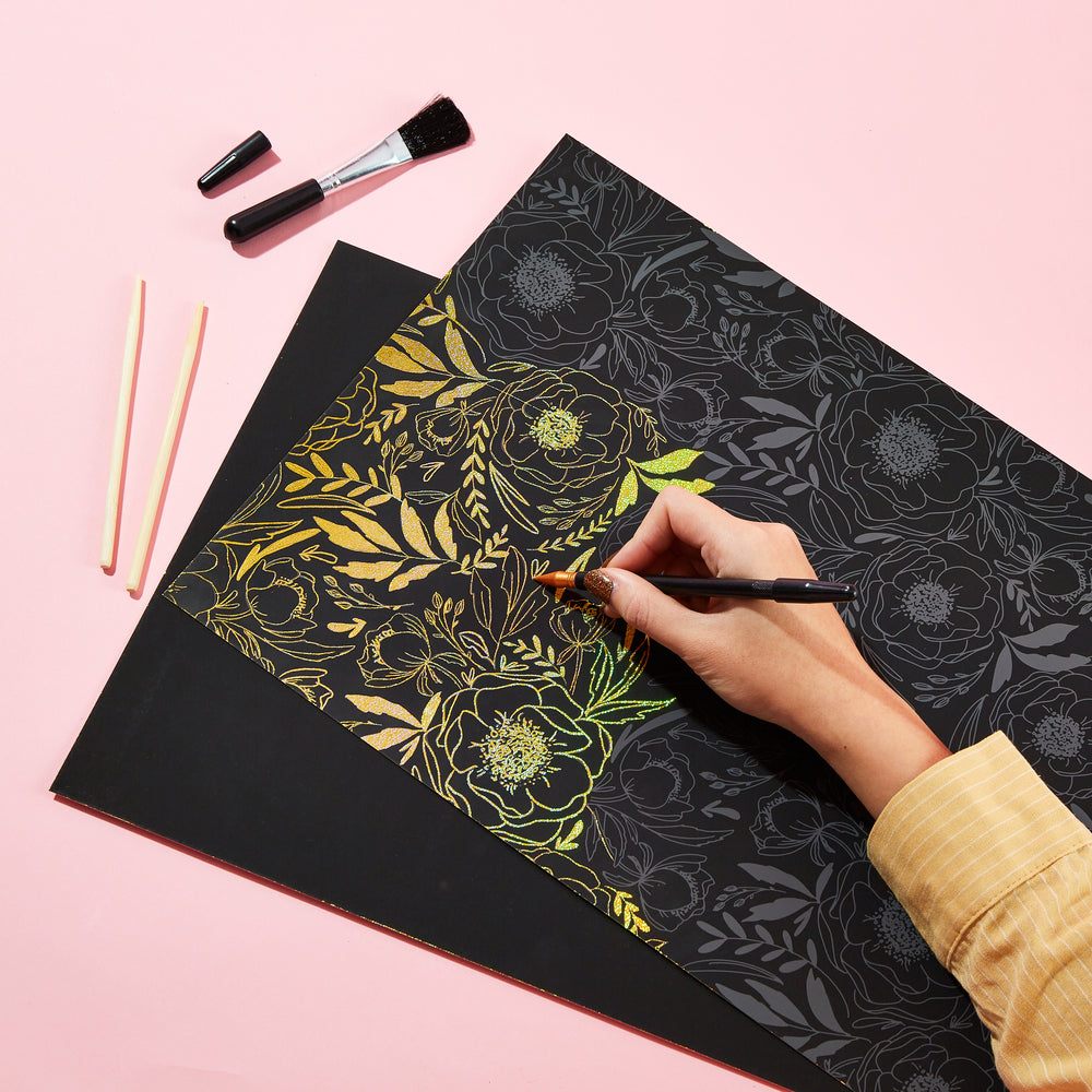 scratch board kit