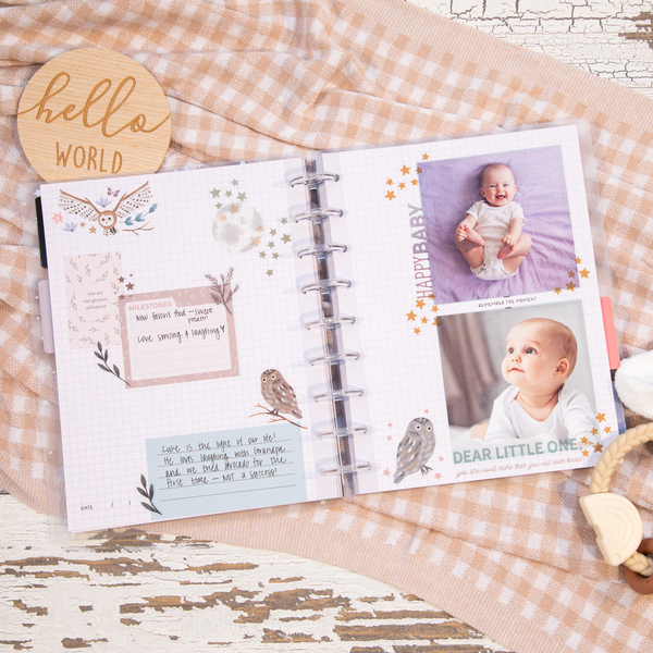 Baby Memory Keeping Photo Journal