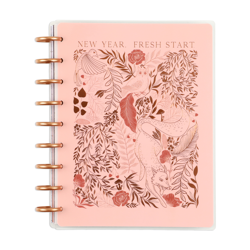 Happy Planner 12 Month 2024 Woodland Seasons Classic Vertical Planner