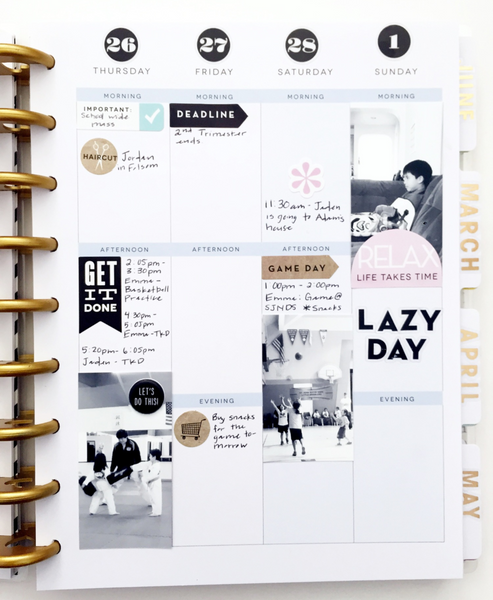 Create 365™ The Happy Planner™ Mambi Weekly Punch, Classic