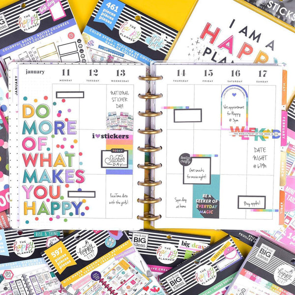 Various To Do & Lifestyle Tasks Icons Printable Planner Stickers