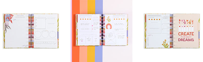 Love is Love Happy Planner x The Pigeon Letters - Classic Guided Journal - 80 Sheets