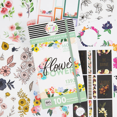 Download Floral Happy Planner Sticker Packs Sticker Books Value Packs The Happy Planner