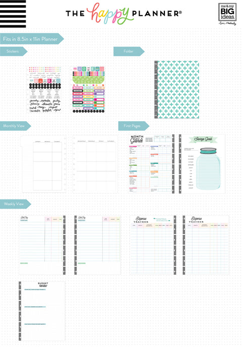 happy planner budget extension pack big