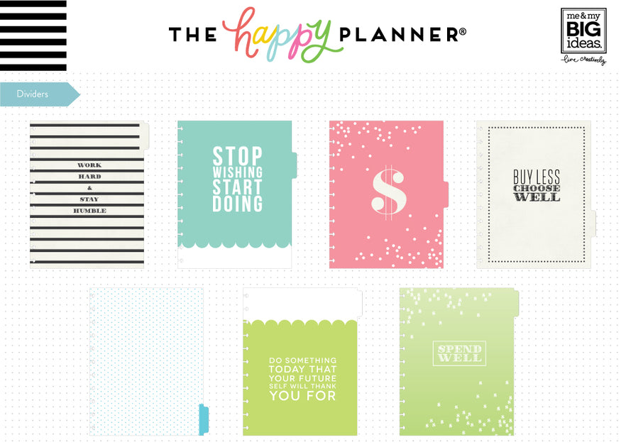 happy planner budget extension pack big