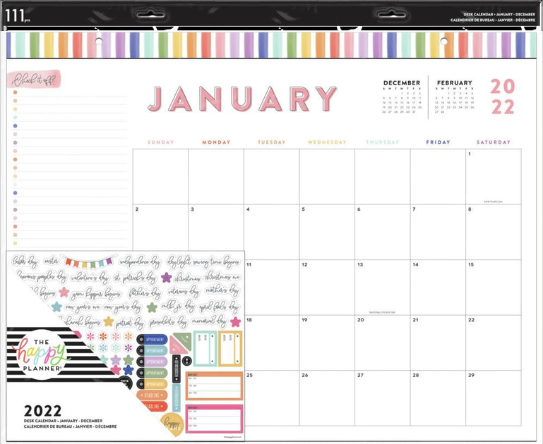 Desk Calendars The Happy Planner