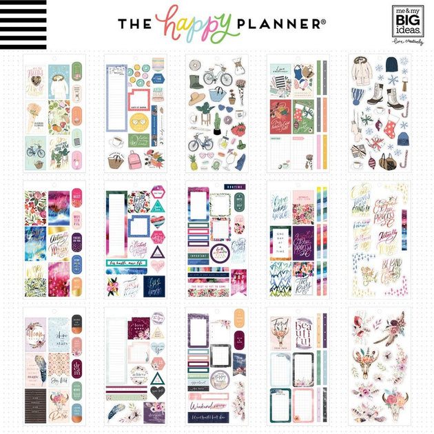 Download Value Pack Stickers - Color Story 4 - The Happy Planner