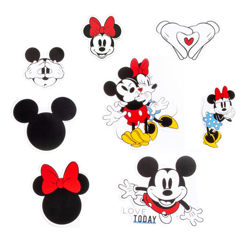 Dader Guggenheim Museum Haalbaar Mickey Mouse and Minnie Mouse Love Today Die Cut Vinyl Decal Stickers – The  Happy Planner