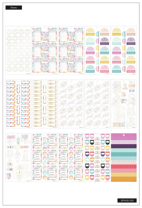 Value Pack Stickers - Save Now Spend Later – The Happy Planner