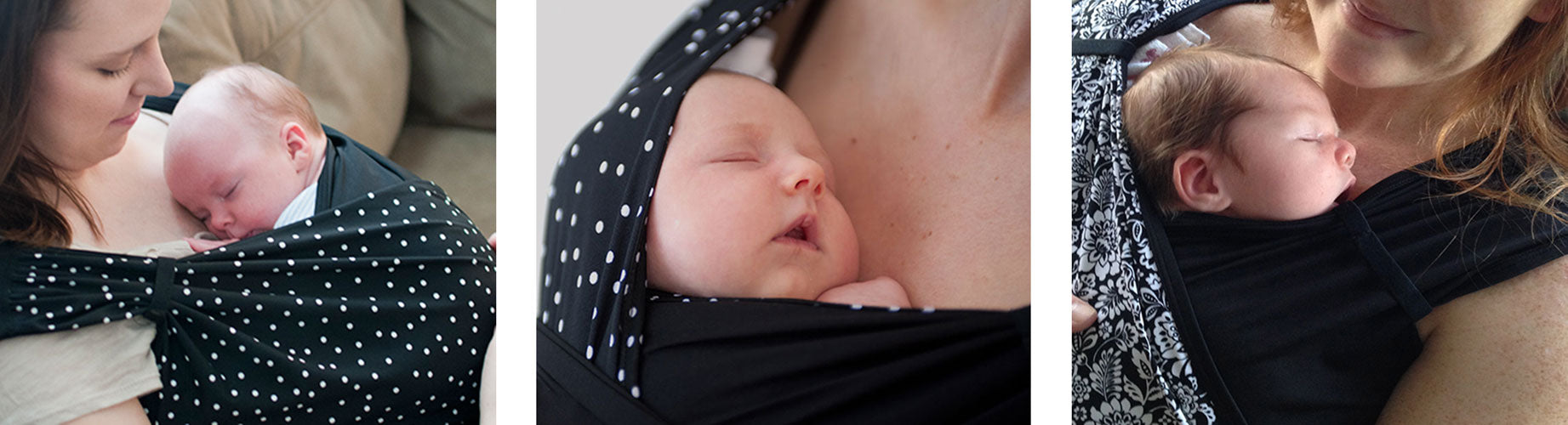 Babies in nesting days carrier