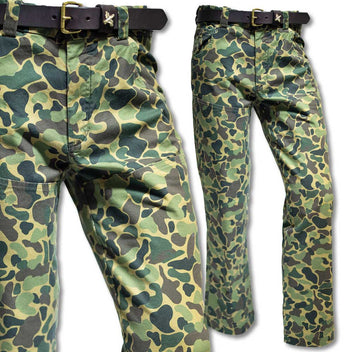 Camo Brush Pants  Vintage Duck Hunting Camo Pants