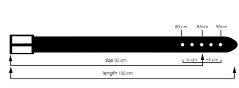 Easiest Way To Measure Your Belt Size - Belt Size Chart