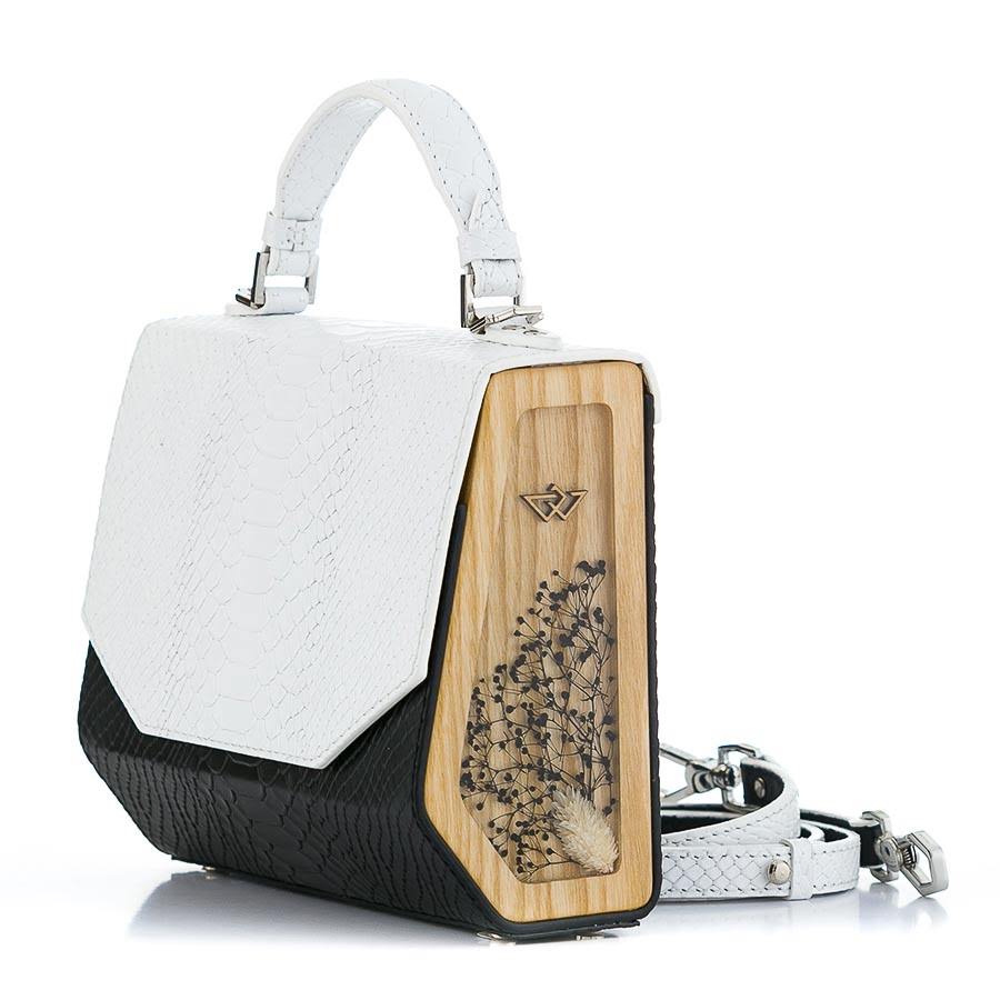 white side bag