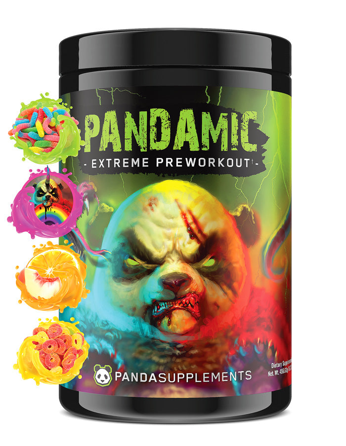 stout Krankzinnigheid Bloody PANDAMIC EXTREME PRE-WORKOUT – Panda Supps