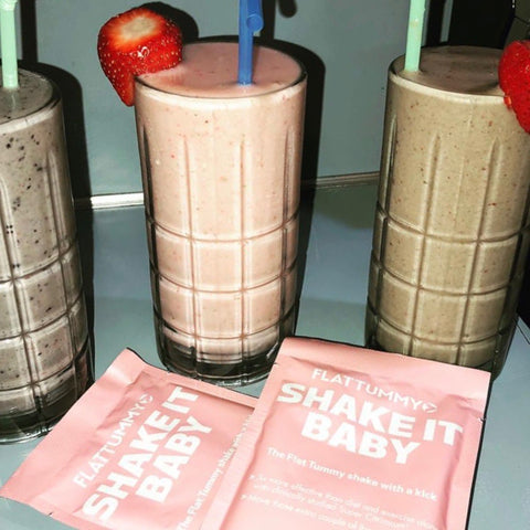 Flat Tummy Shakes in a Glass