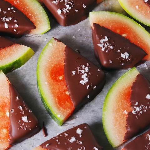 Chocolate Dipped Watermelon 