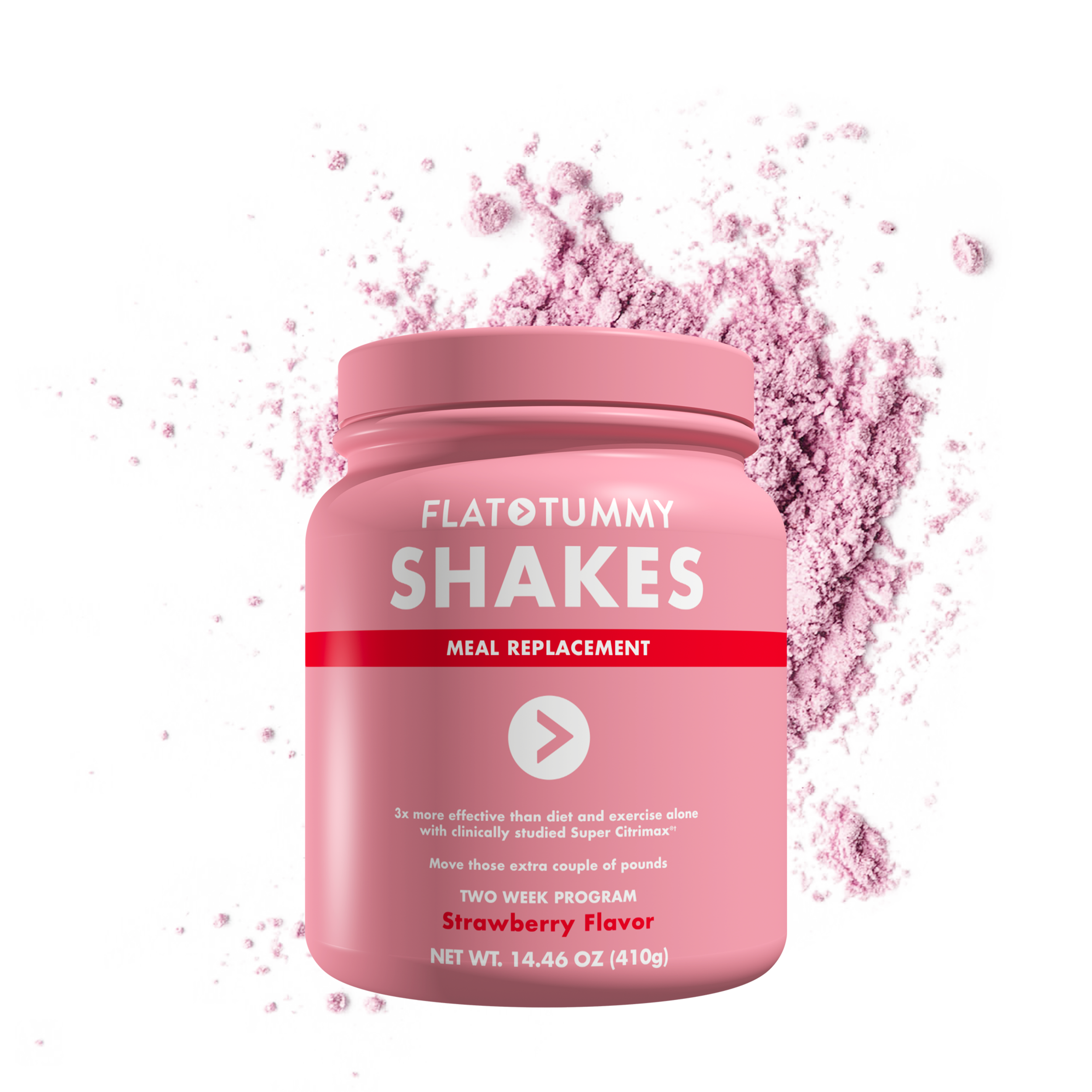 Flat Tummy Shakes Strawberry 2 Week