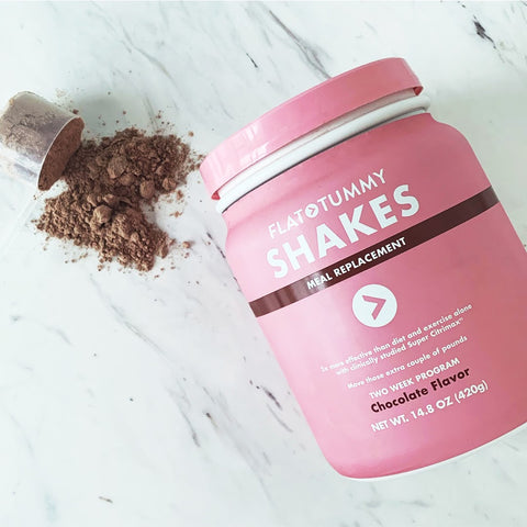 Flat Tummy shakes-tub-powder