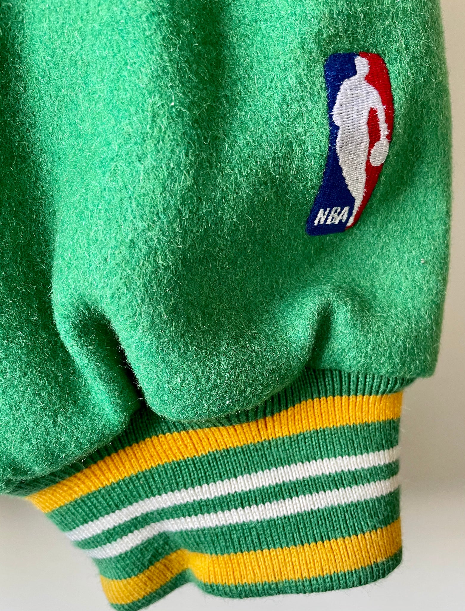 mitchell and ness celtics wool jacket