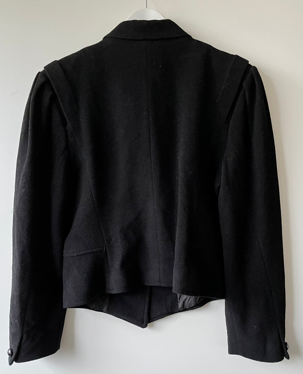 Super soft 1980s vintage Windsmoor short black jacket S/M – Beatnik ...