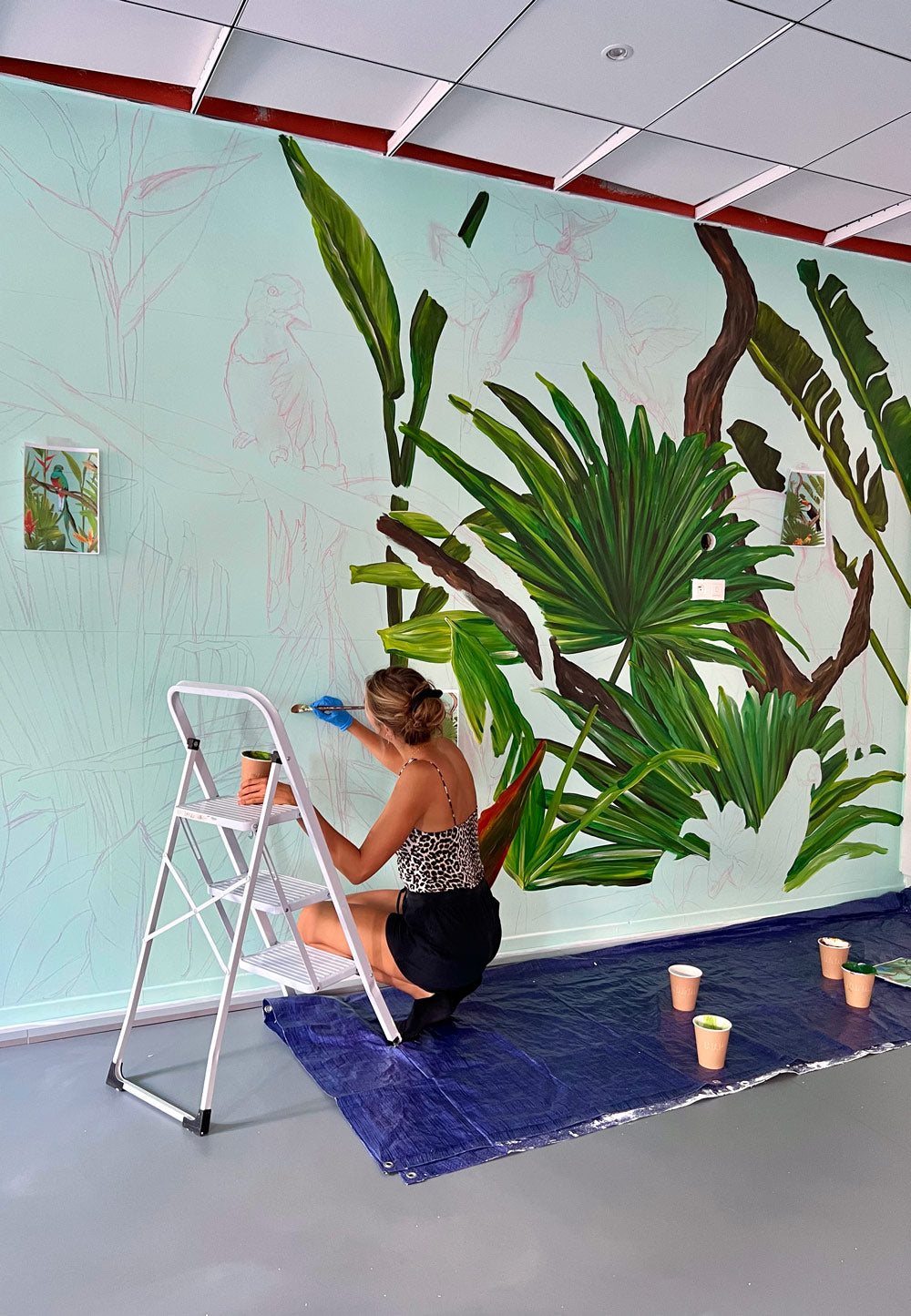 Les fresques murales de Studiolikethat – Peinture Algo