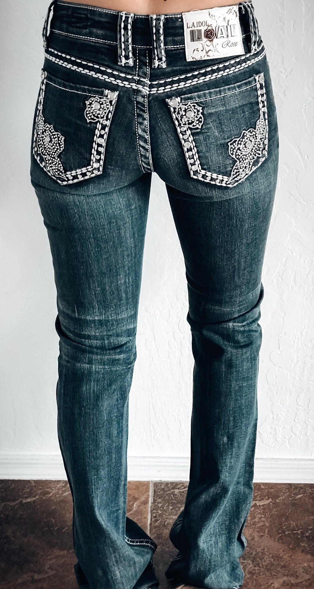 la idol bootcut jeans