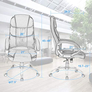 Bestoffice Office Chair Desk Ergonomic Swivel Executive