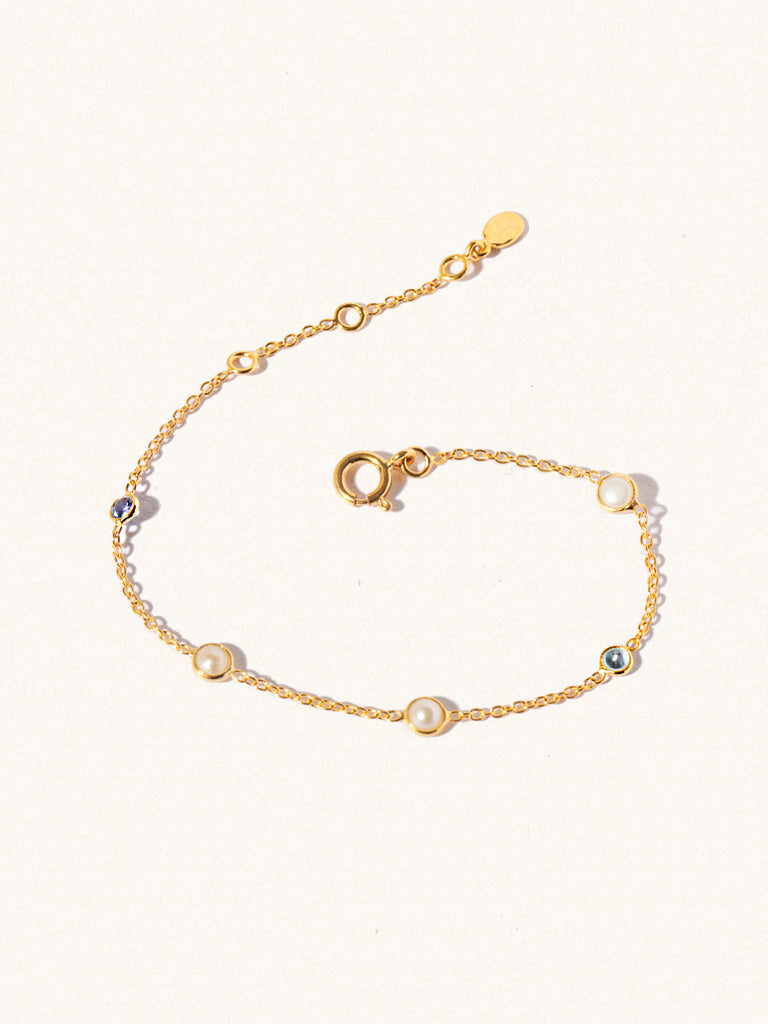 Classicworks™ K - Gold Vermeil and Pearl Bracelet