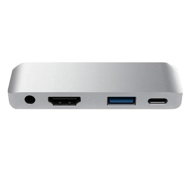 Mobile Pro Hub USB Type-C Adapter with USB-C PD Charging For iPad